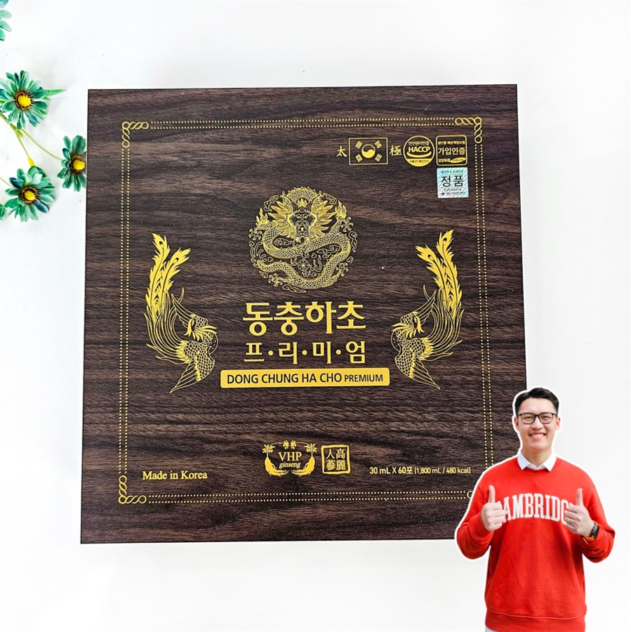 Nước Đông Trùng Hạ Thảo DAEDONG - 60 gói x 30ml