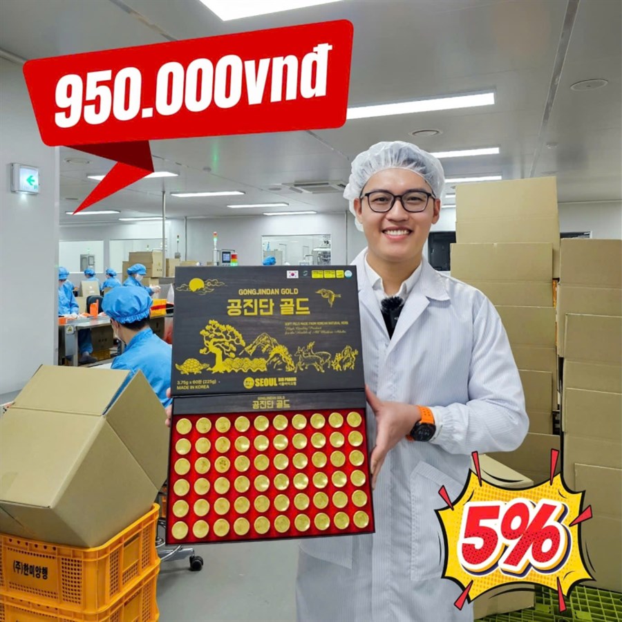 An Cung Bổ Não Trầm Hương Samsung JangSoo Hwan - Hộp Gỗ 60 viên